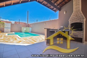 Casa no bairro Cidade Nova Peruibe, Lado Linha