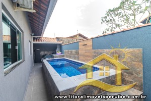 Casa no bairro Cidade Nova Peruibe, Lado Linha